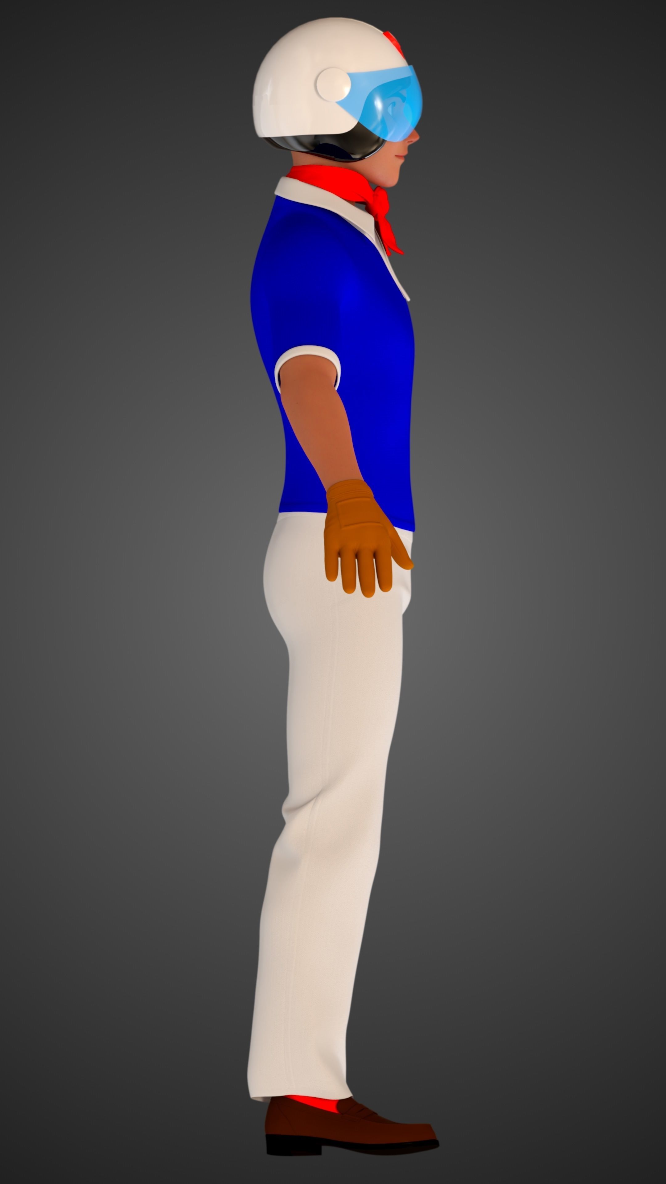 Speed Racer - Go Mifune - Meteoro 3D model_11