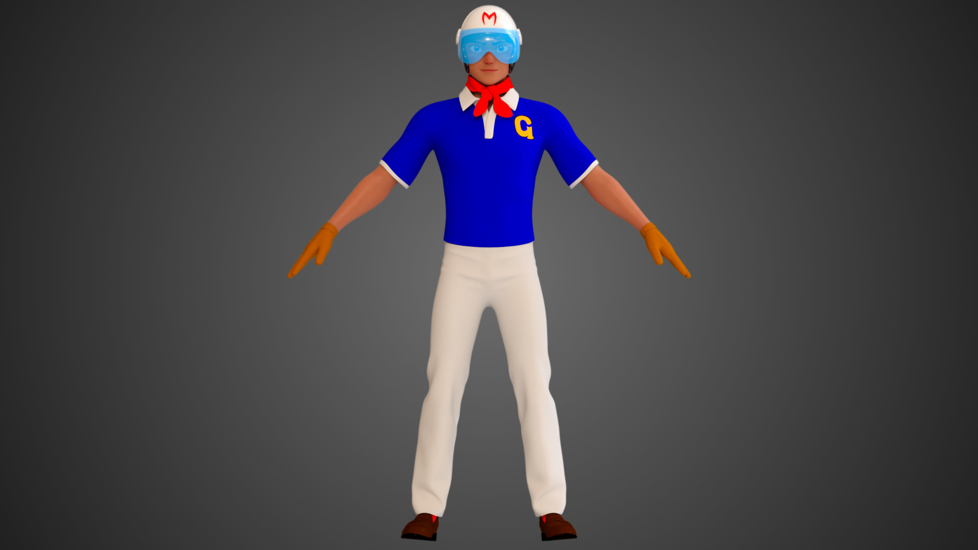 Speed Racer - Go Mifune - Meteoro 3D model_7