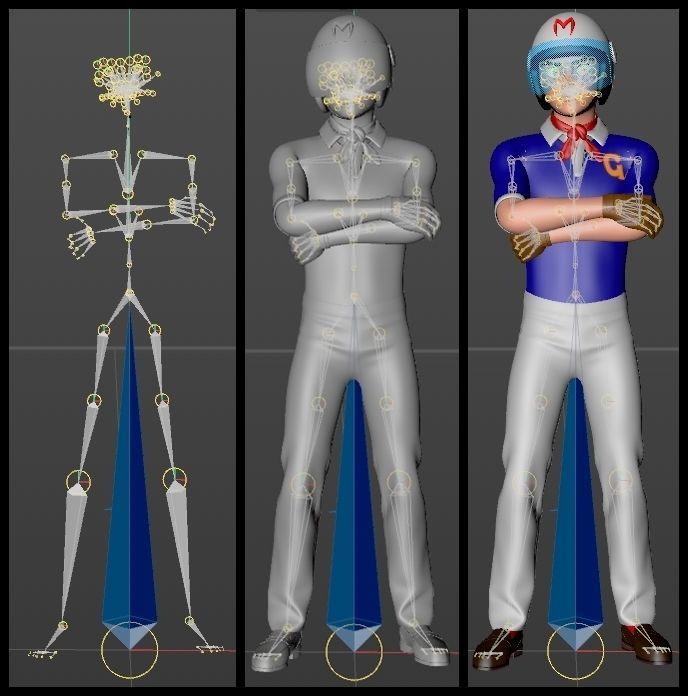 Speed Racer - Go Mifune - Meteoro 3D model_14