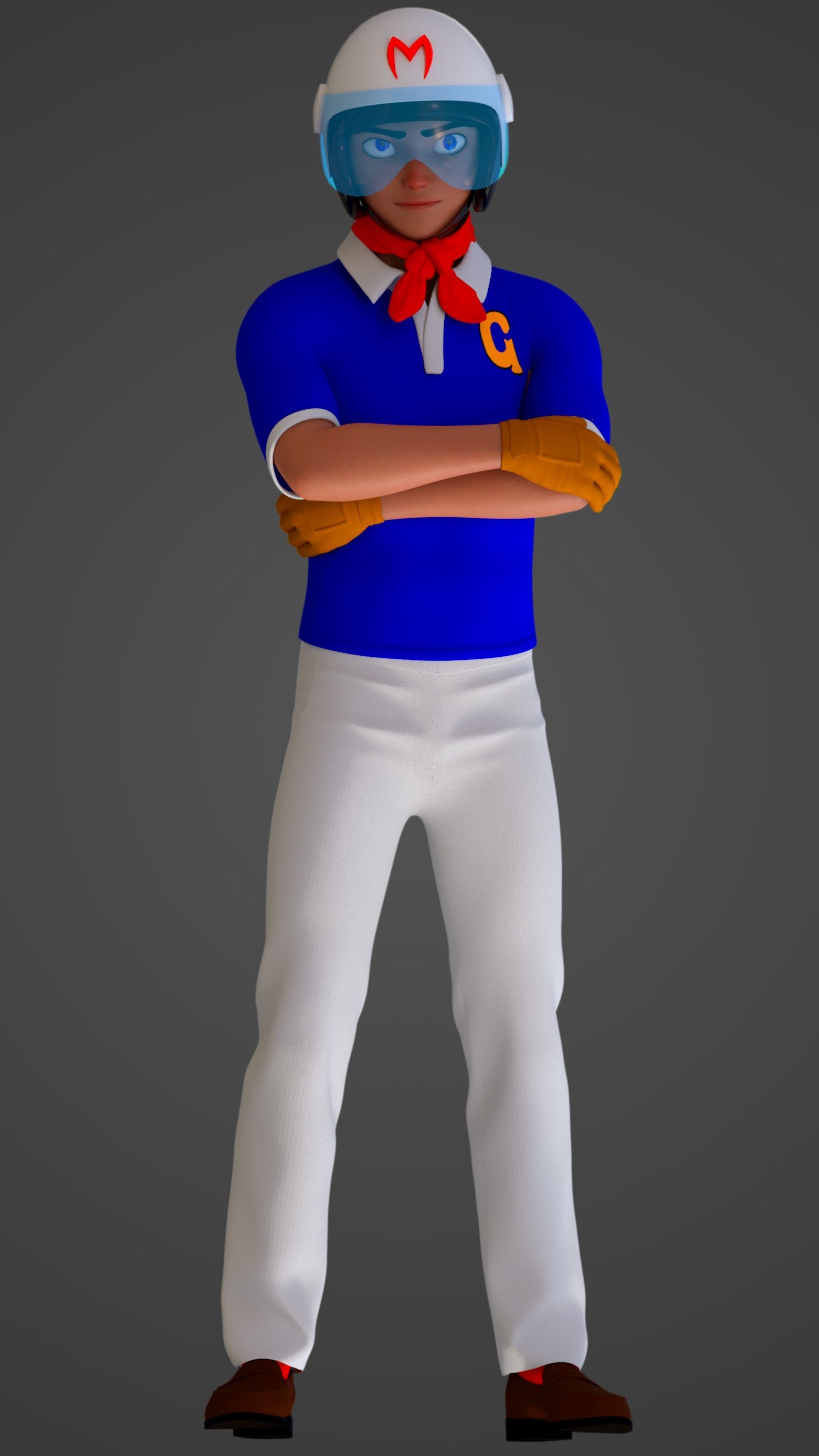 Speed Racer - Go Mifune - Meteoro 3D model_15