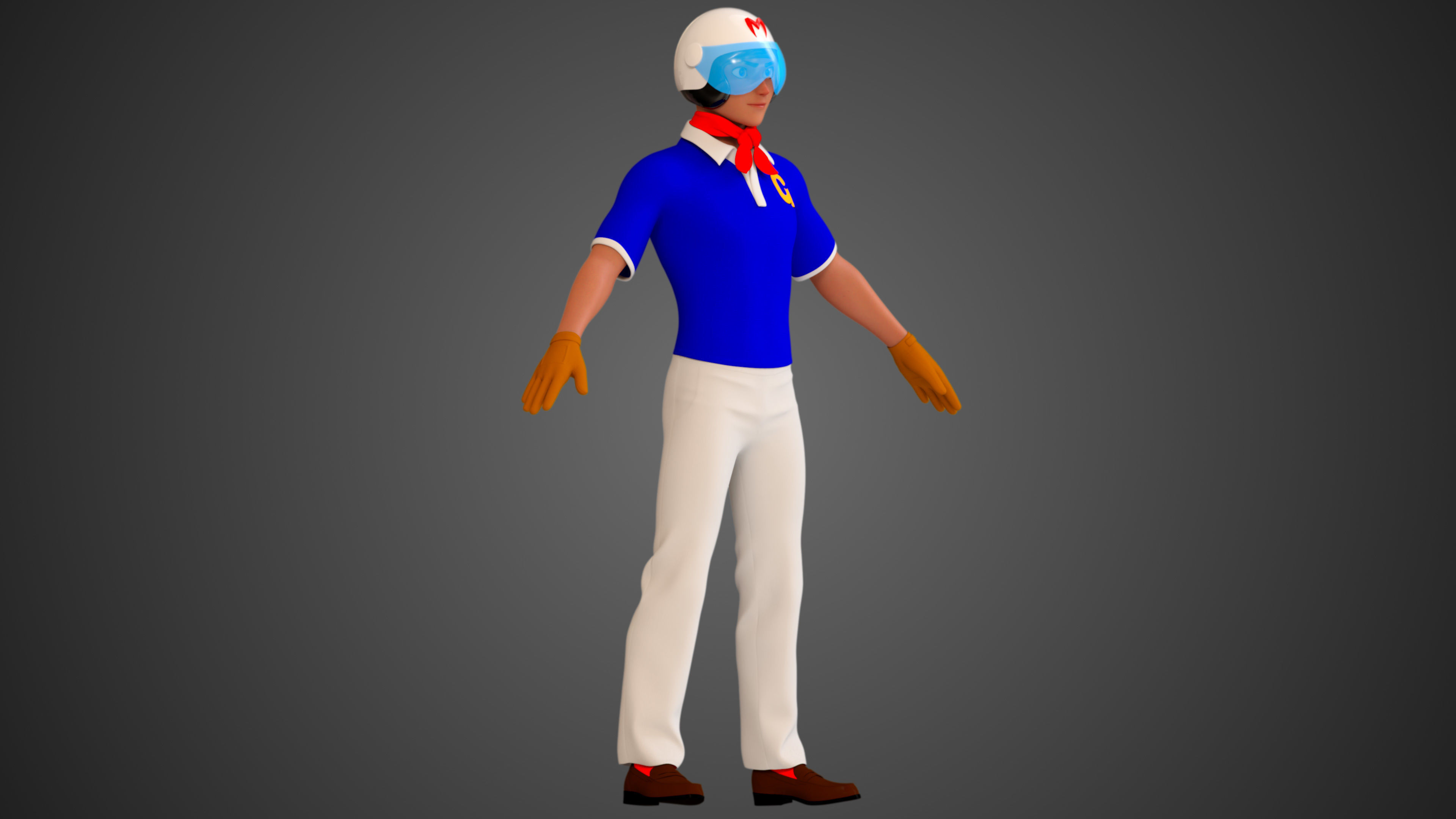 Speed Racer - Go Mifune - Meteoro 3D model_5