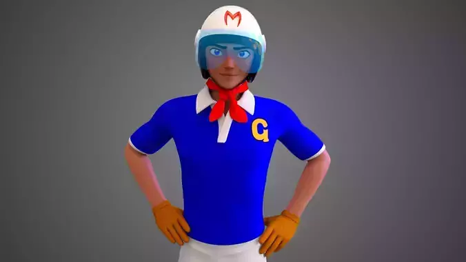 Speed Racer - Go Mifune - Meteoro 3D model Speed Racer - Go Mifune - Meteoro 3D model