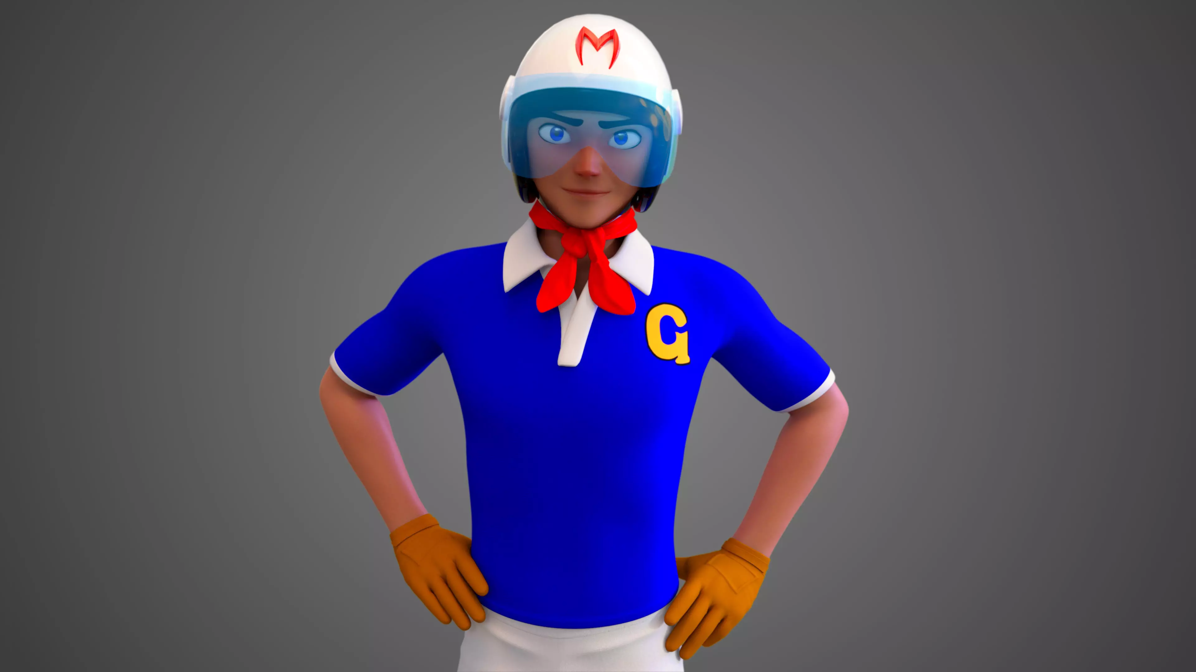 Speed Racer - Go Mifune - Meteoro 3D model_0