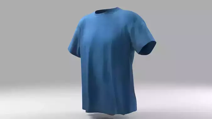 T-shirt 3D model low poly t shirt Low-poly 3D model