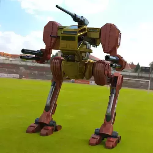 Hawksclaw Robot Mech fbx format 3D model