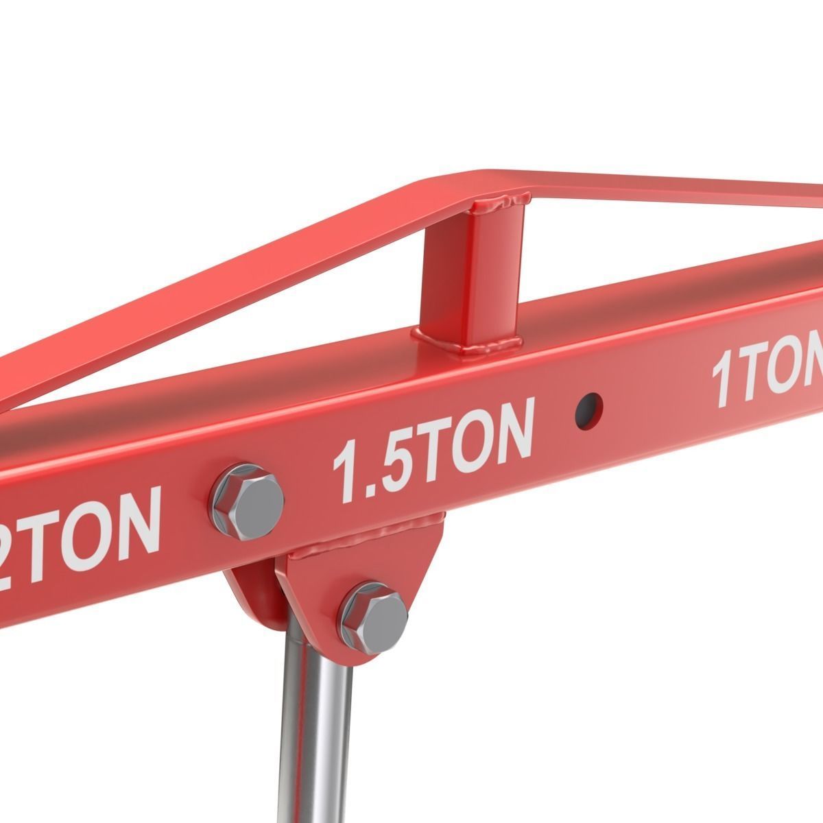 Foldable Workshop Crane 3D model_12