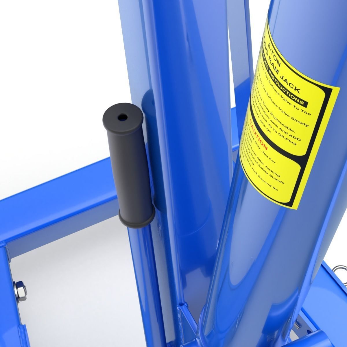 Foldable Workshop Crane 3D model_13