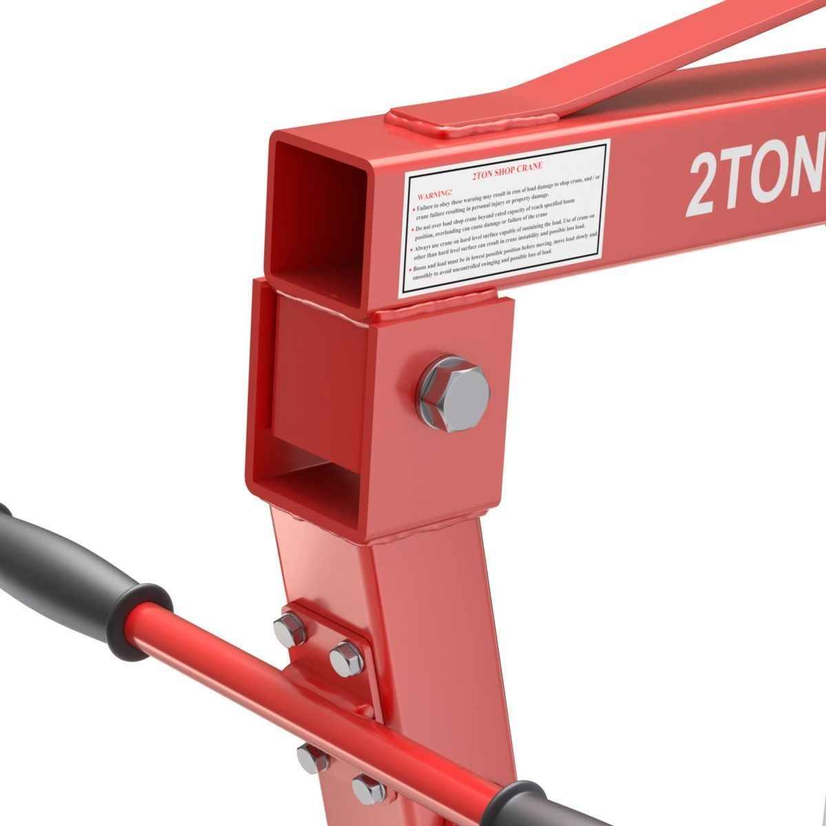 Foldable Workshop Crane 3D model_15