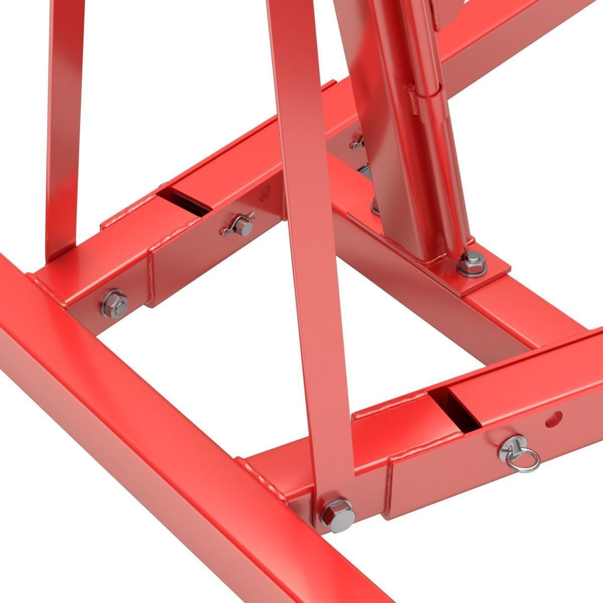 Foldable Workshop Crane 3D model_19