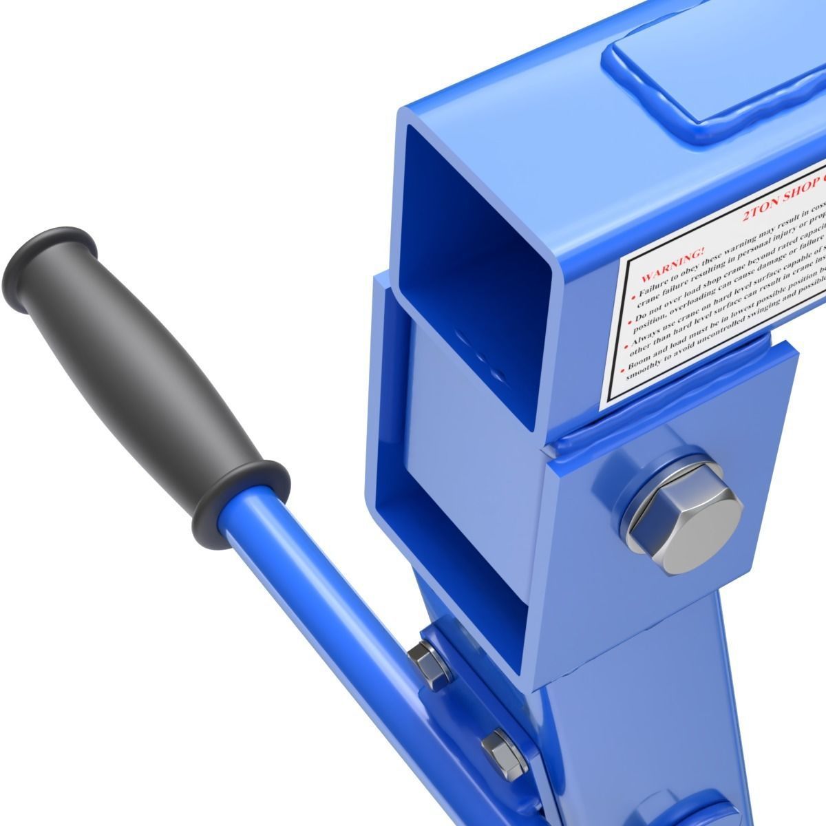 Foldable Workshop Crane 3D model_14