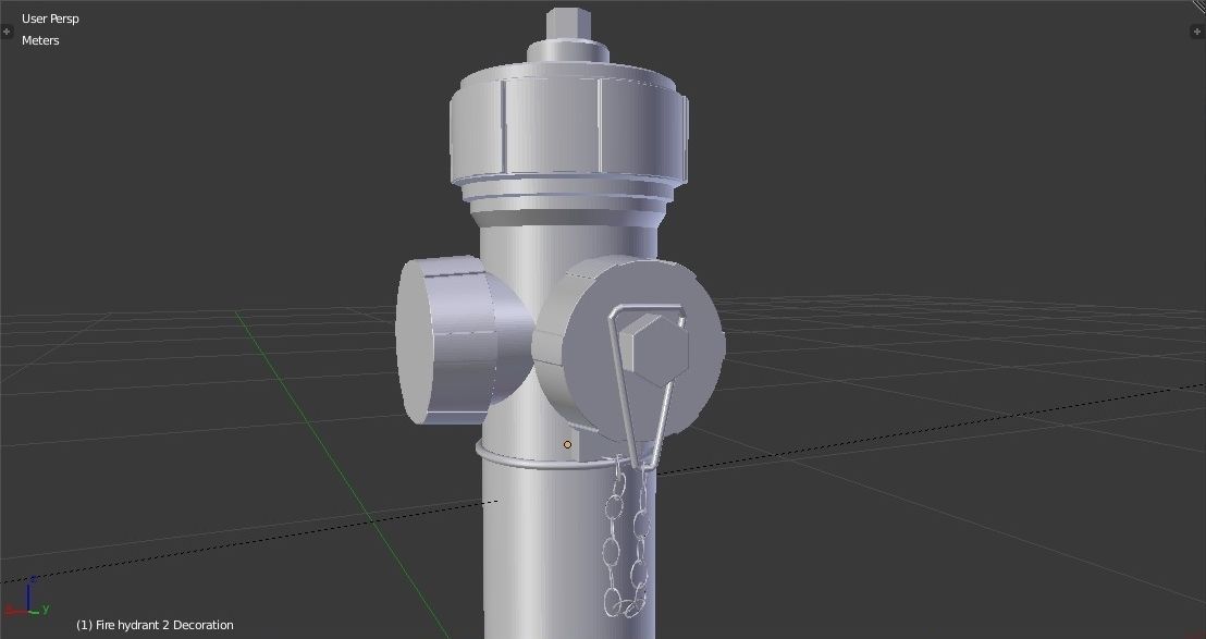 Fire Hydrant - Safety and Emergency Equipment Low-poly 3D model_14