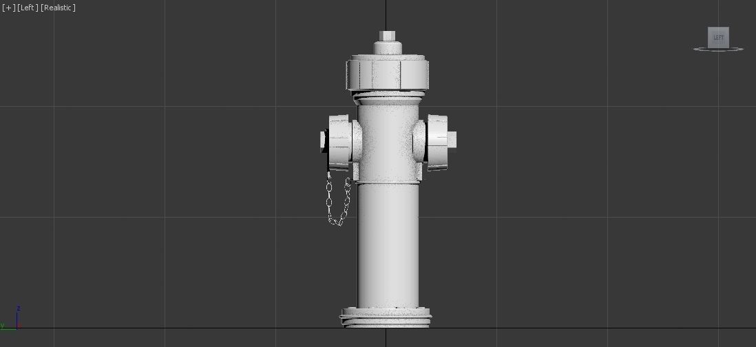 Fire Hydrant - Safety and Emergency Equipment Low-poly 3D model_4