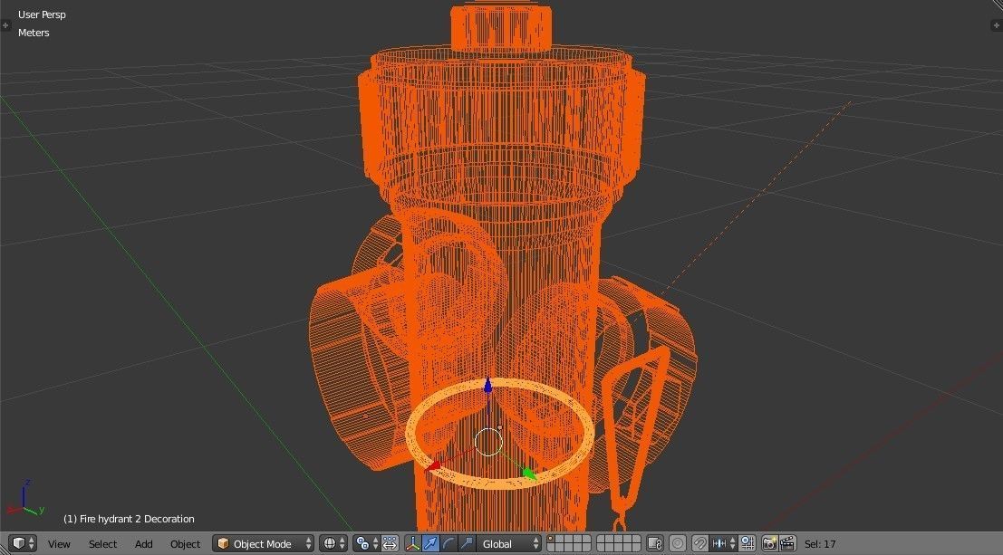 Fire Hydrant - Safety and Emergency Equipment Low-poly 3D model_23