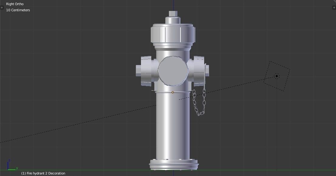 Fire Hydrant - Safety and Emergency Equipment Low-poly 3D model_16