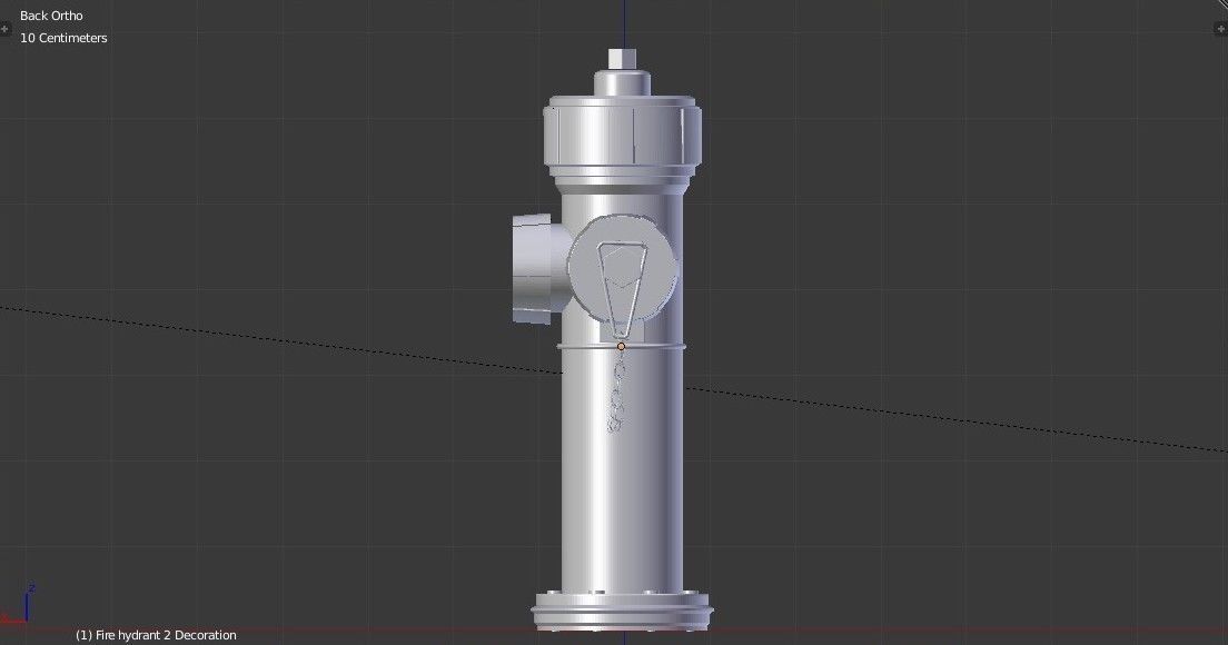 Fire Hydrant - Safety and Emergency Equipment Low-poly 3D model_15
