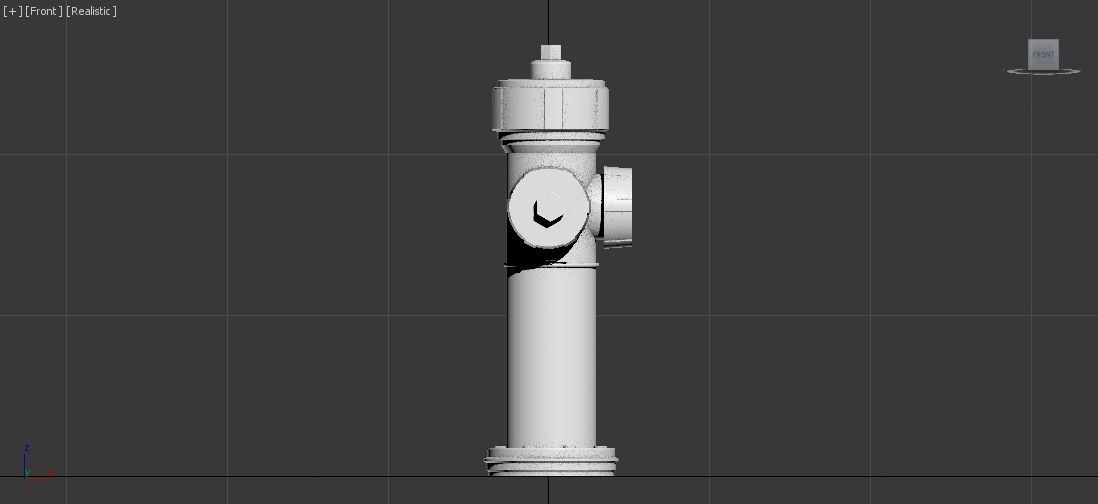 Fire Hydrant - Safety and Emergency Equipment Low-poly 3D model_6