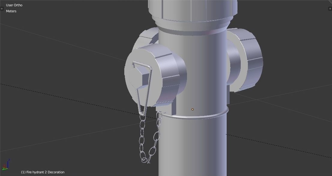 Fire Hydrant - Safety and Emergency Equipment Low-poly 3D model_17