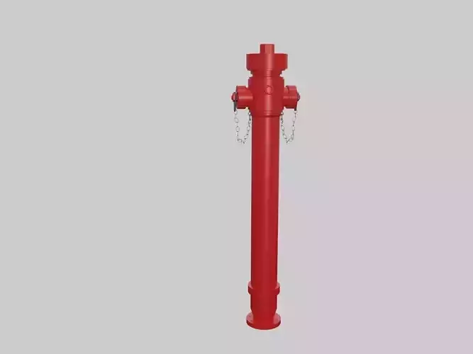 Fire Hydrant - Tall and Slim - Safety and Emergency Equipment