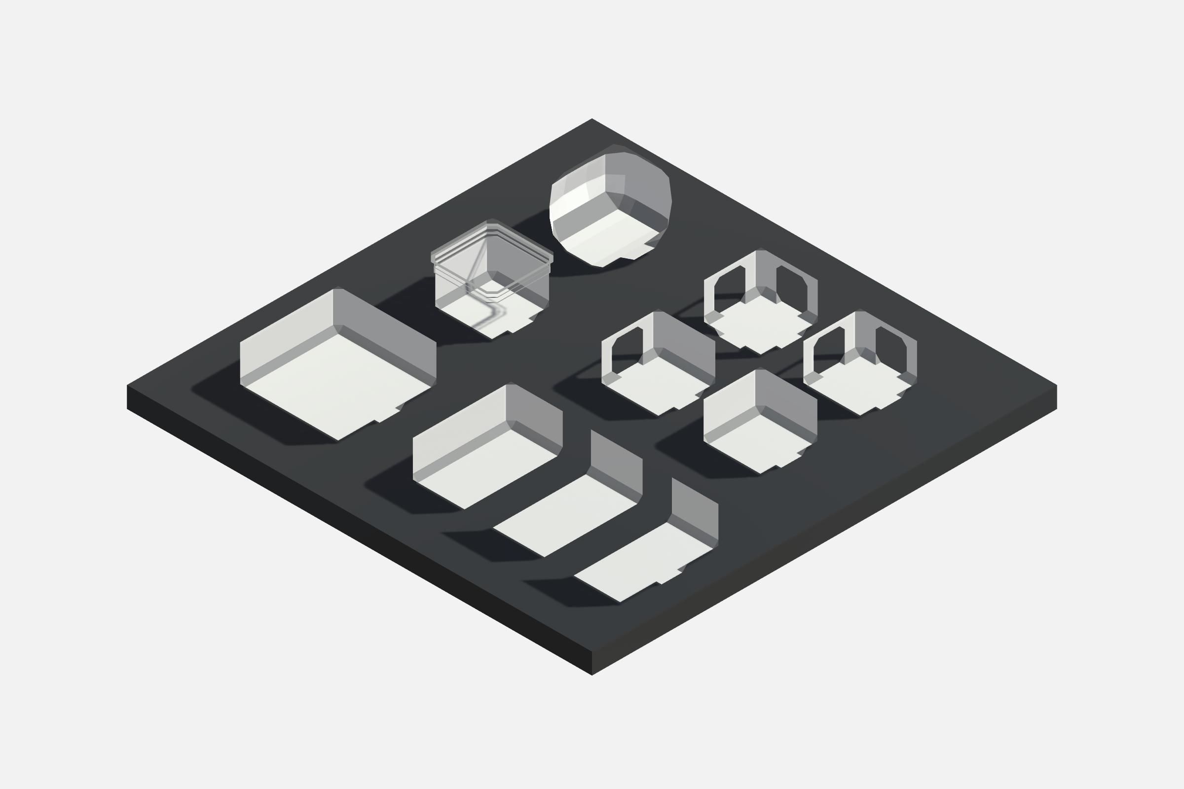 SCIFI STATION - Stylized Low Polygon 3D Art Asset Pack Low-poly 3D model_17