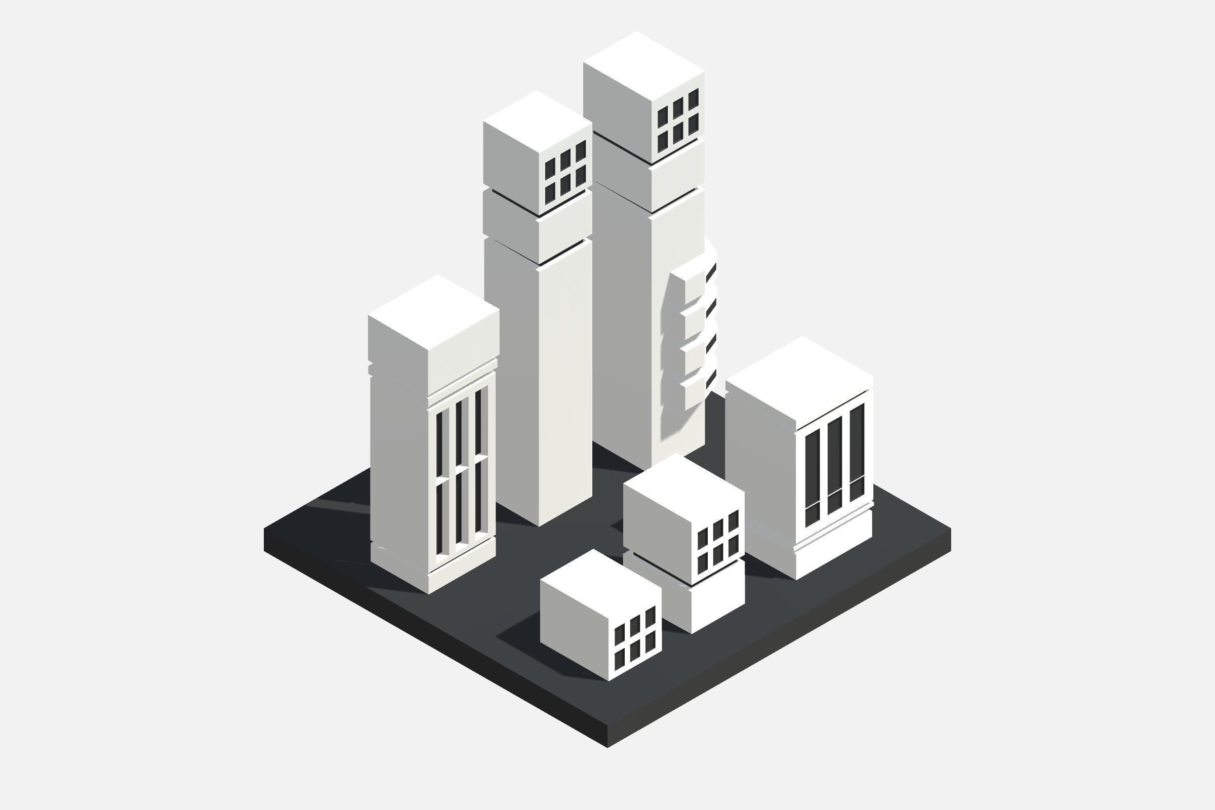 SCIFI STATION - Stylized Low Polygon 3D Art Asset Pack Low-poly 3D model_12