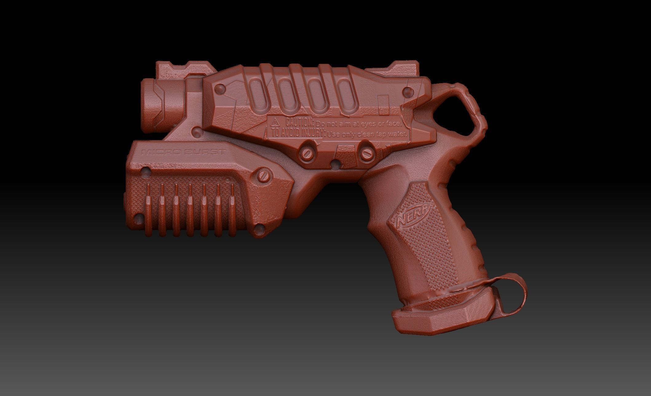 Nerf Soaker 3D model_14