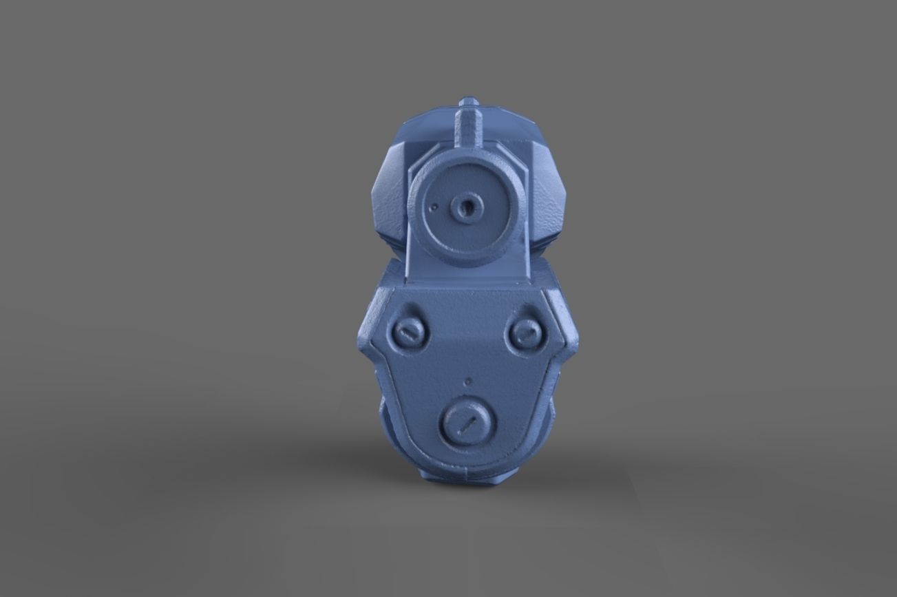 Nerf Soaker 3D model_10