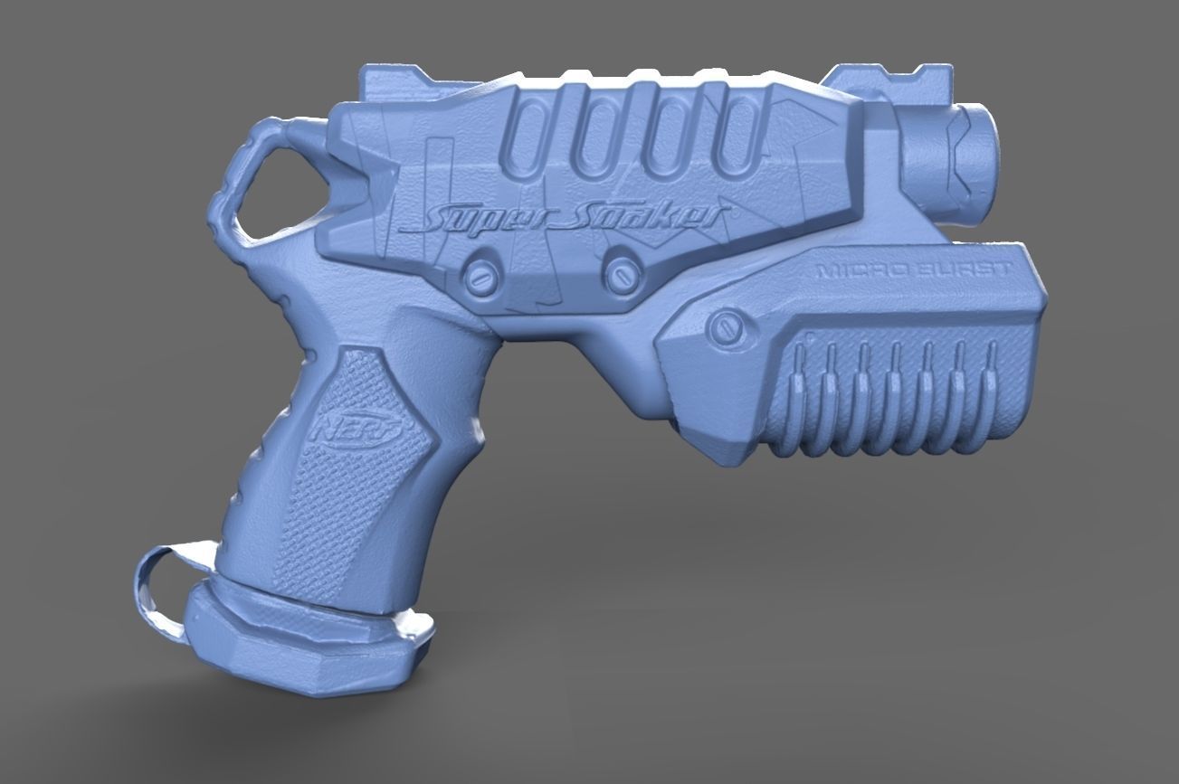 Nerf Soaker 3D model_6