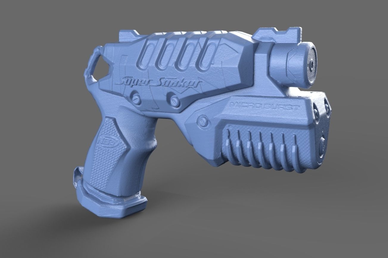Nerf Soaker 3D model_7