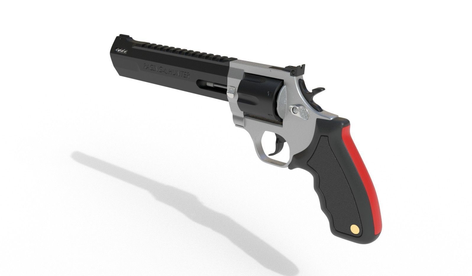 Taurus Raging Hunter 3D model_7