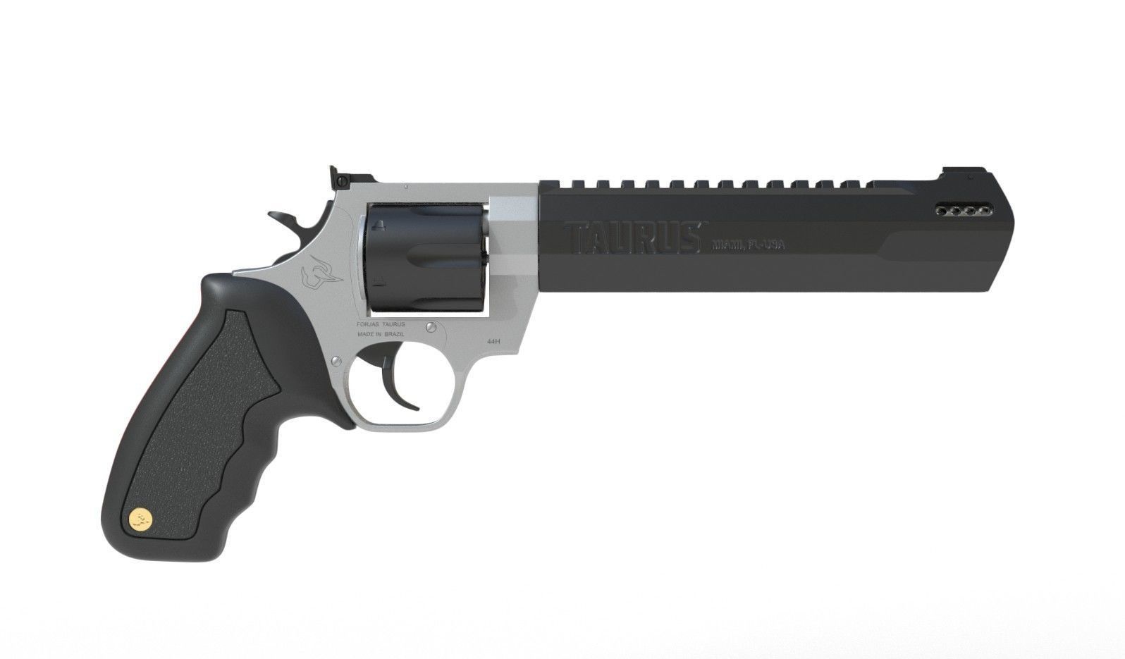 Taurus Raging Hunter 3D model_3
