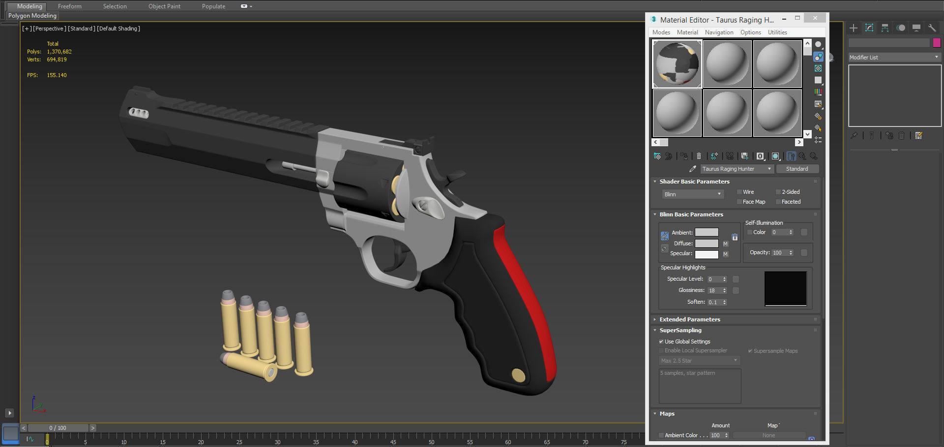 Taurus Raging Hunter 3D model_12