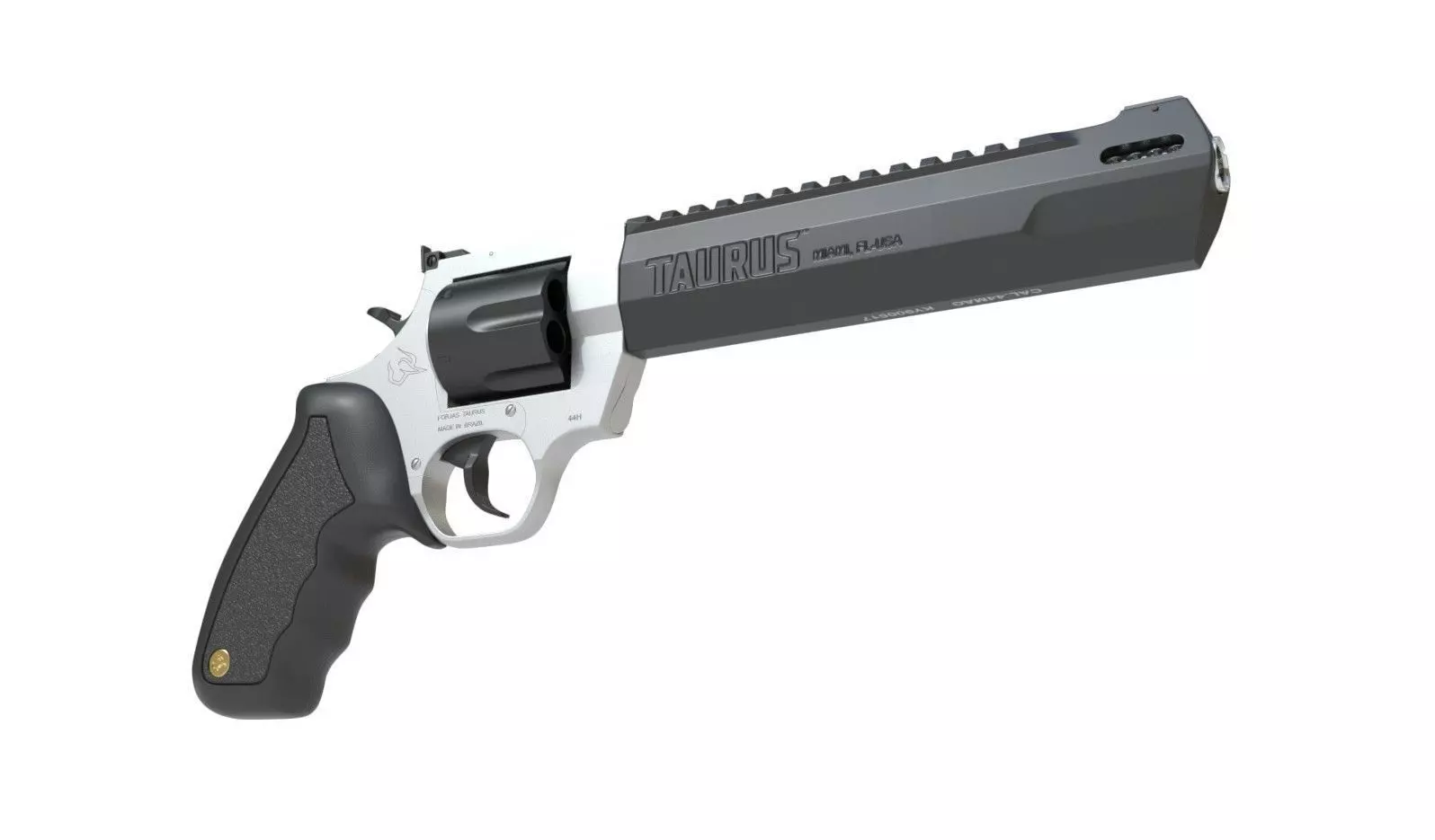 Taurus Raging Hunter 3D model_0