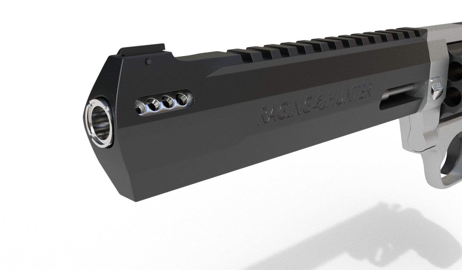 Taurus Raging Hunter 3D model_11