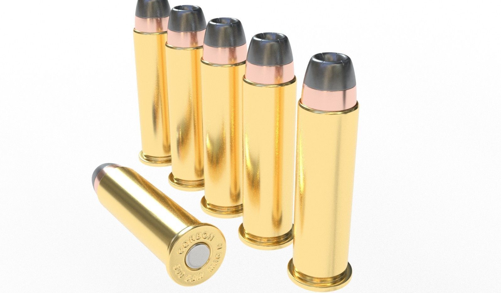 Taurus Raging Hunter 3D model_9