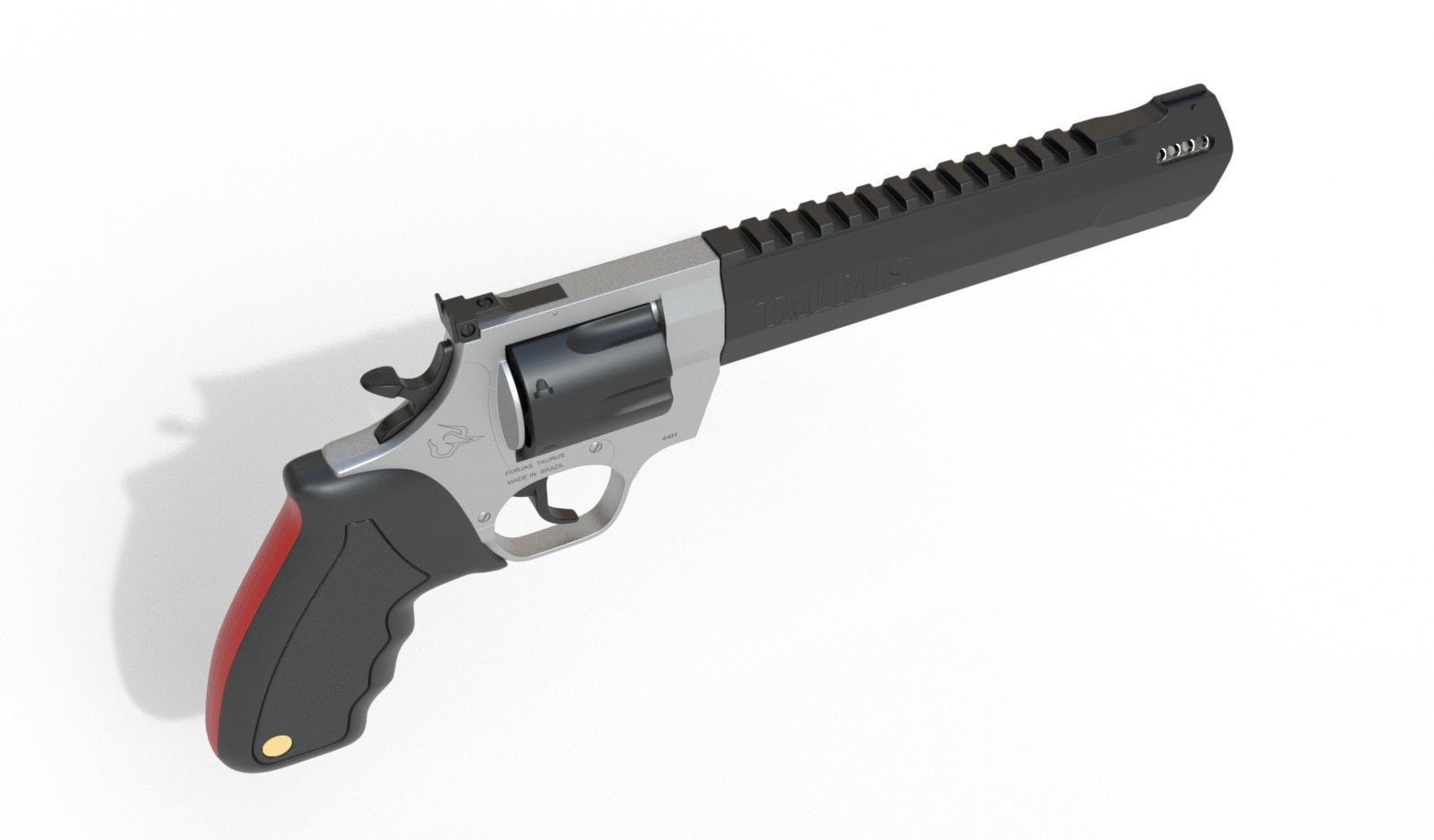 Taurus Raging Hunter 3D model_4