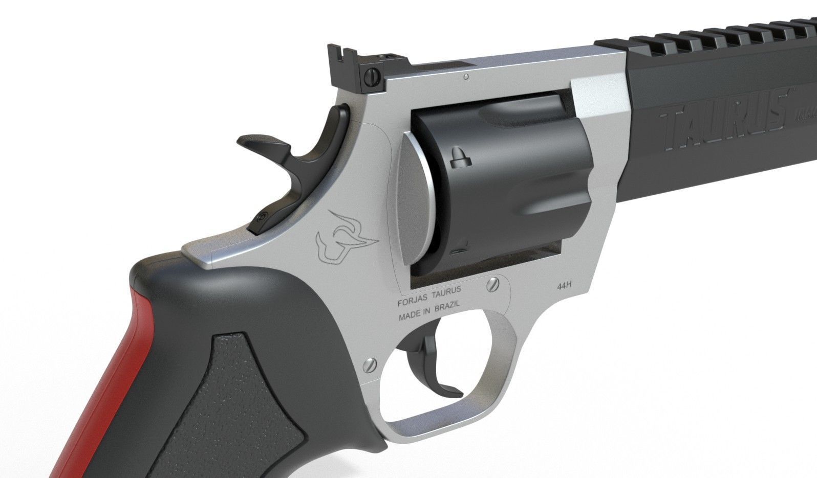 Taurus Raging Hunter 3D model_6
