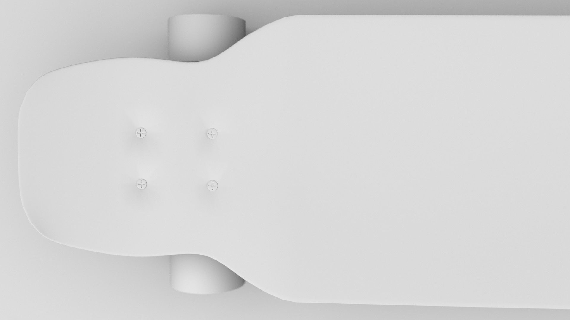 Rigged Longboard - Used Low-poly 3D model_32