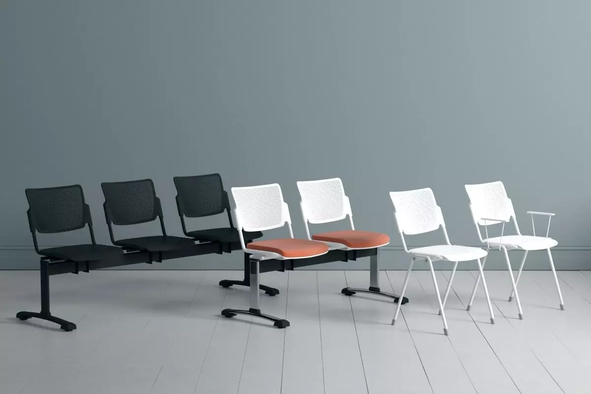 LaMia Collection Armchair Bench 3D model_0