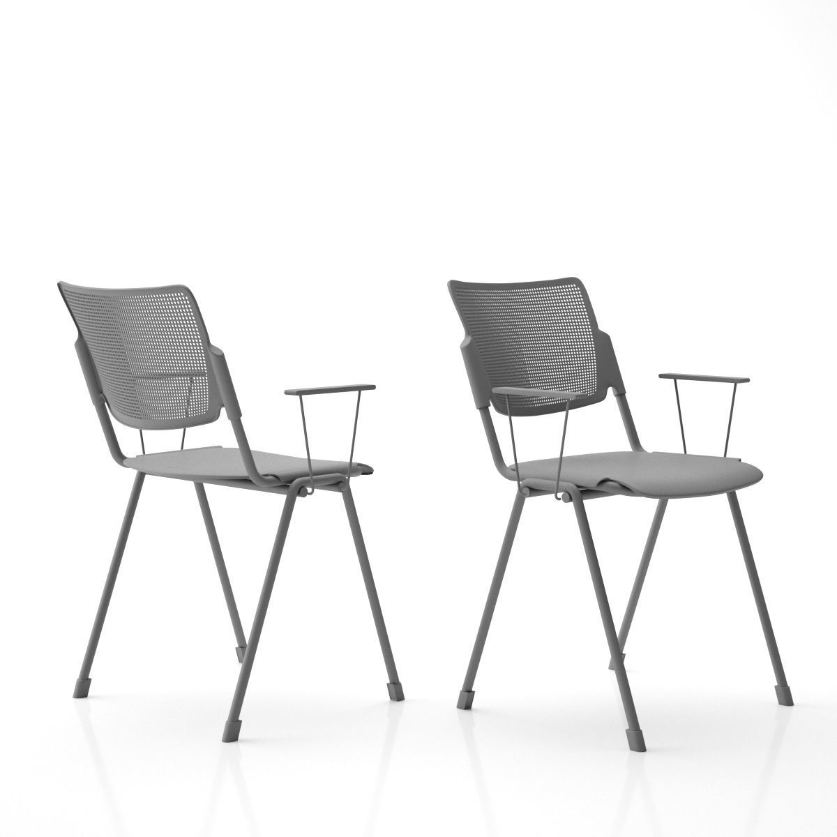 LaMia Collection Armchair Bench 3D model_20