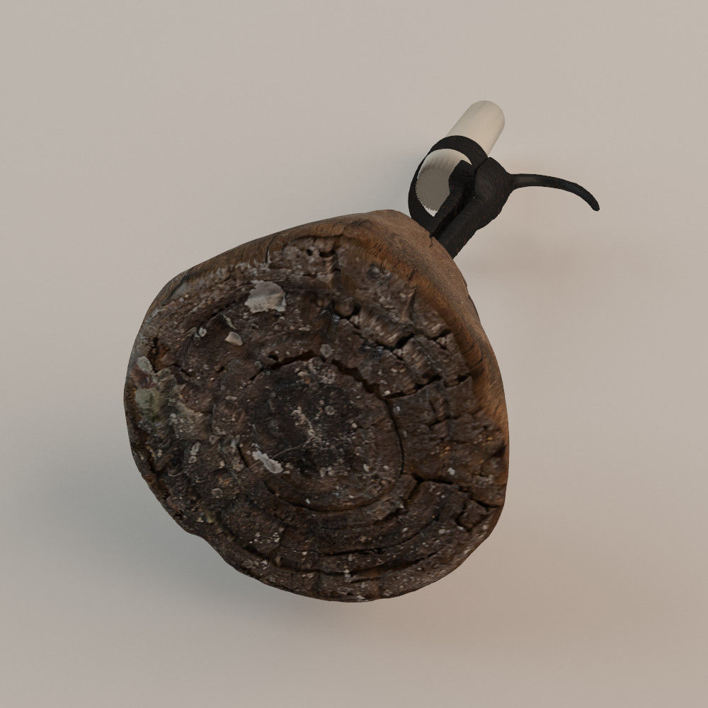 1800s Candelabra 3D model_3