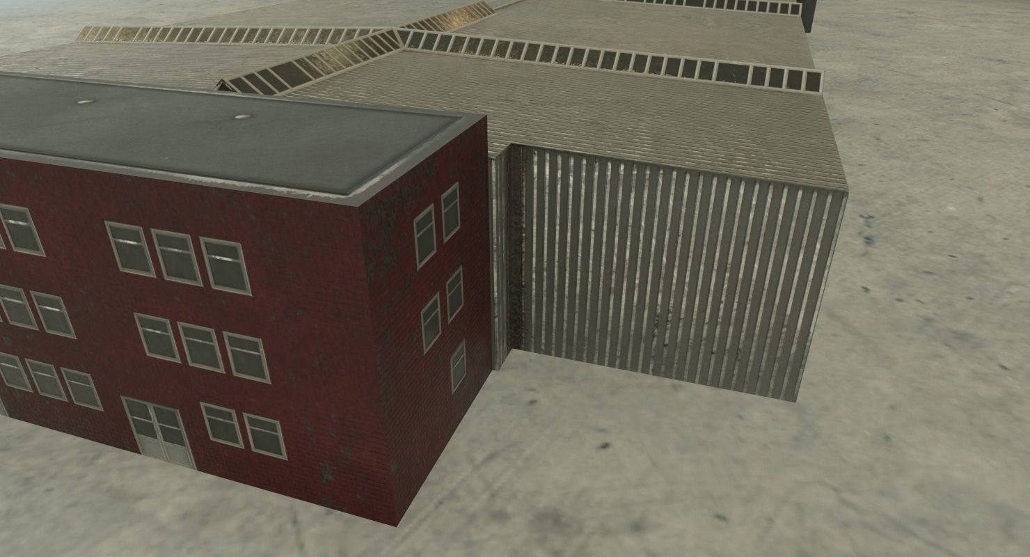 EDDB Hangar 4 Low-poly 3D model_2