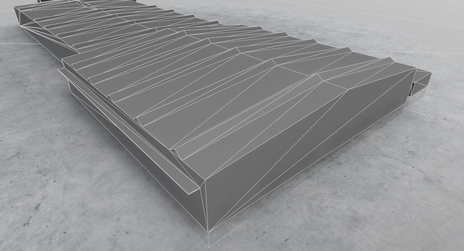 EDDB Hangar 4 Low-poly 3D model_10