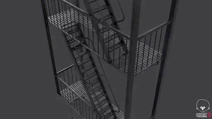 Fire Escape Stairs
