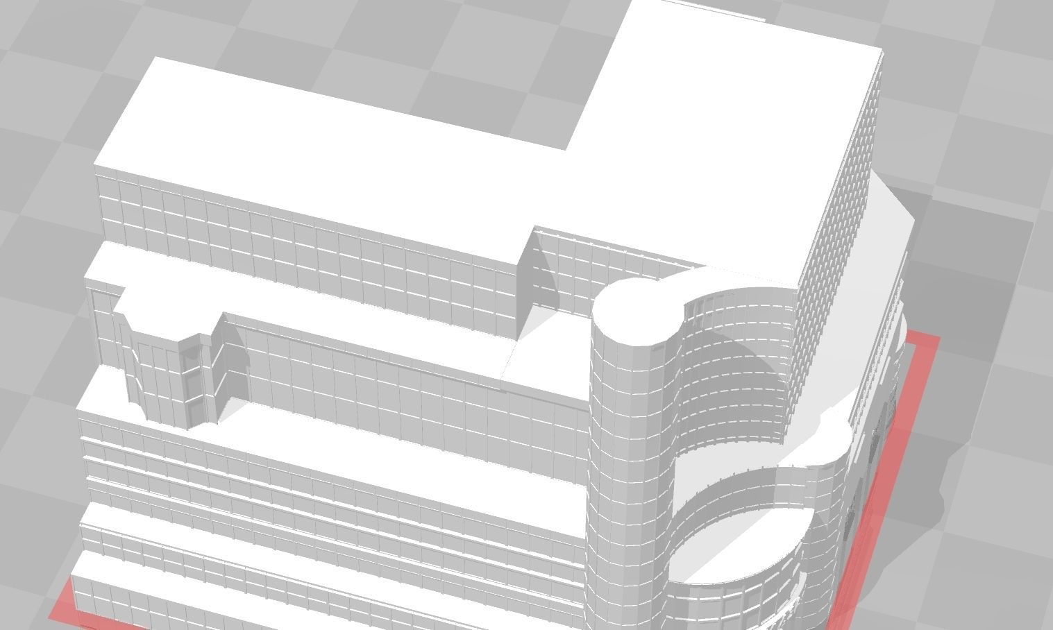 Hotel Plaza   3D print model_3