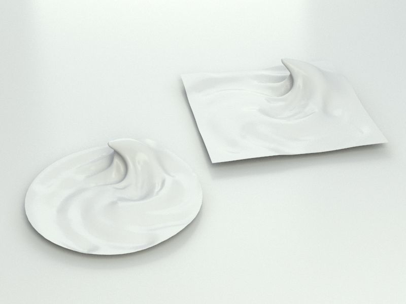 Liquid - 2 shapes 3D model_1