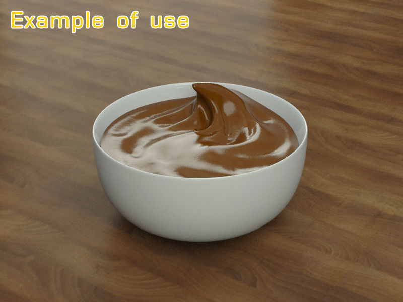 Liquid - 2 shapes 3D model_3
