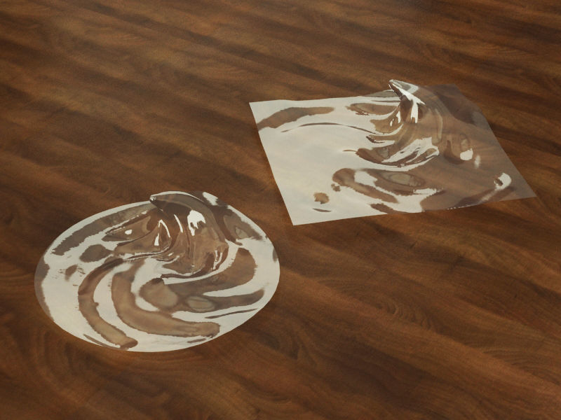 Liquid - 2 shapes 3D model_2