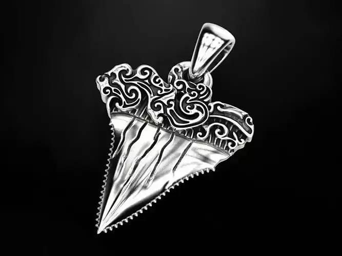 Pendant Shark tooth