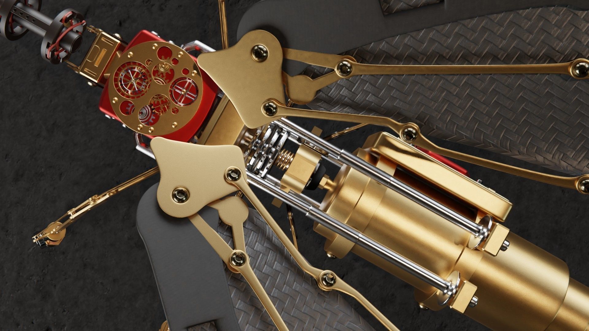 spysteamer - steampunk device 3D model_8