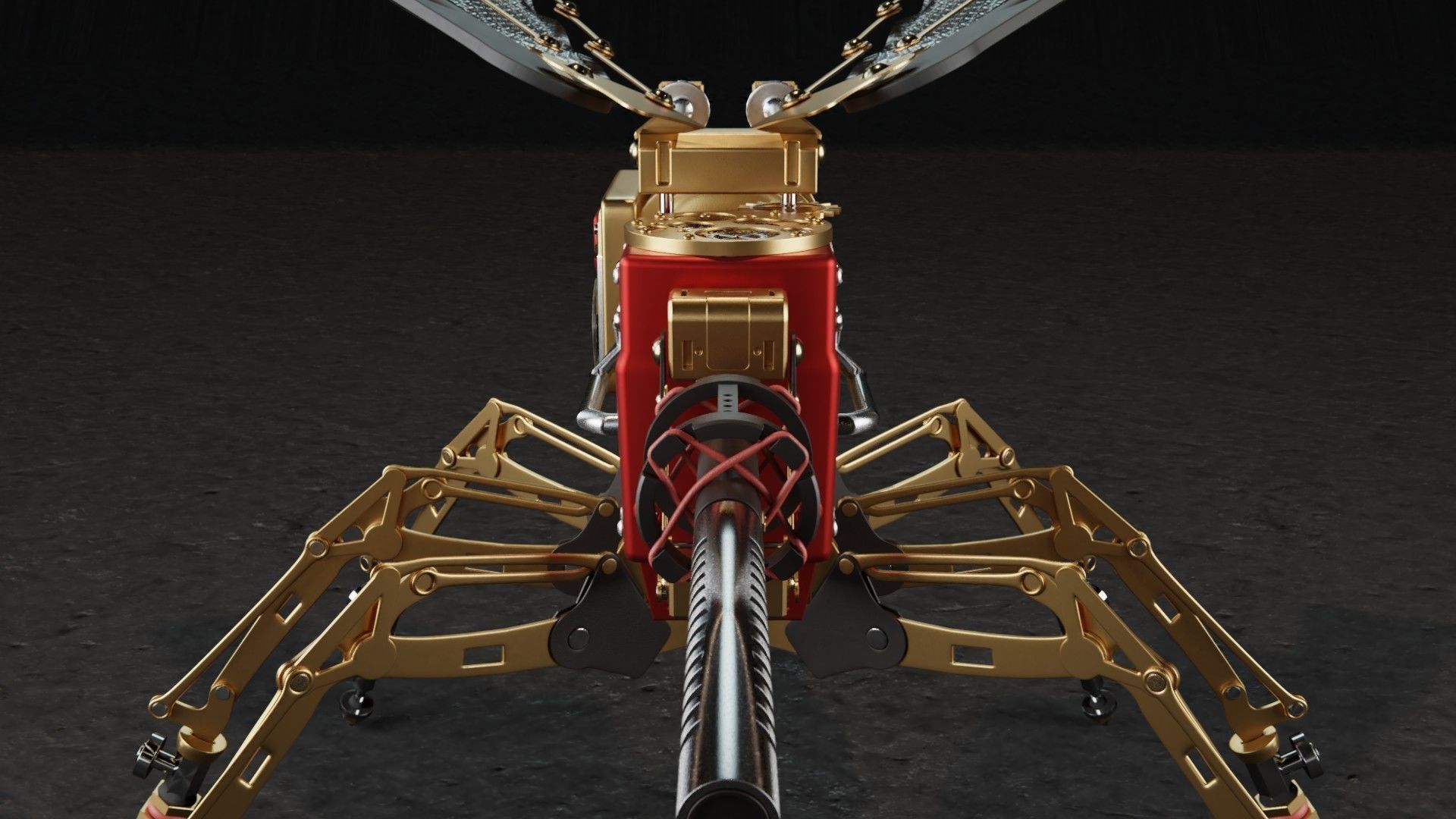 spysteamer - steampunk device 3D model_6